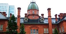 開拓使札幌本庁舎の八角塔を模した中央八角塔。'10.06.16.