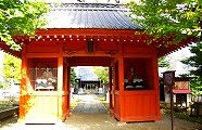 朱塗り随身門。09.11.20.