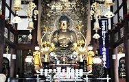 本堂の釈迦如来。'12.11.22.
