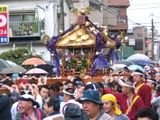 注連縄捻じり鉢巻これぞ男の祭。07.06.10.