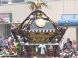 威厳すら漂う子安神社の大神輿。07.07.22.