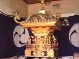 惣町大神輿が渡御で今年はお留守番です。07.08.12.