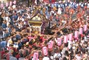 大神輿やっと前進です。07.08.05.