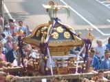 貫禄十分の多賀神社の圧巻千貫神輿。07.08.05.