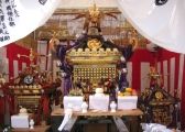 駅北お神酒所の宮元町会神輿。07.09.16.
