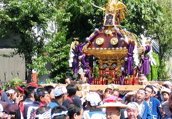 立花白髭神社。'07.09.09.