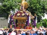大正4年建造の白髭神社宮神輿。07.09.09.