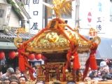 十番・常盤一丁目神輿。06.08.13.