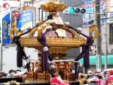 二十一番緑三神輿。蓮擬宝珠。06.08.27.