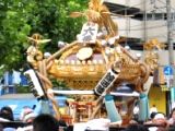 六番錦栄四神輿。唯一提灯装着の神輿。06.08.27.