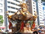 町内神輿の不動前。06.09.10.