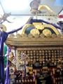 150年間渡御していた天保13年修理の江戸神輿。06.09.24.