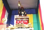 加茂能人形山車。07.05.12.