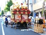獅子頭山車。07.05.12.