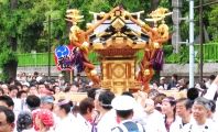 将門大神輿を正面から観る。07.05.13.