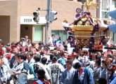 やっと出会えた宮神輿。07.05.20.