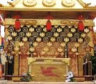 今出川口神輿の瓔珞。07.05.18.