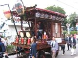 本町自治会山車。07.07.29.