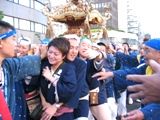 仲のいいお二人に神輿も妬いている?07.09.09.