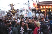 石住自治会神輿。07.07.29.