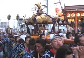 久保自治会神輿。07.07.29.