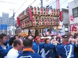 弓張提灯を取り付けて。07.07.29.