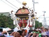 神明団地自治会神輿。07.07.29.