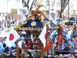 国旗掲げる相州。07.02.11.