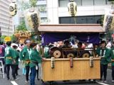 神田囃子と高張り提灯。06.05.14.