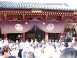 三社祭の浅草神社社殿。06.05.21.