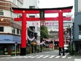 下谷神社一の鳥居。