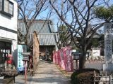 町田街道円林寺の参道入口。06.02.15.