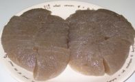 お酒にぴったし、わさび醤油刺身こんにゃく。09.04.25.