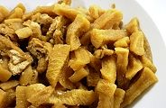 手切り大根と油揚げ煮物。'13.02.02.