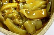前日から寝かせた手造り烏賊の塩辛。'13.02.02.