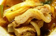 白菜と豚ロースキムチ鍋。'14.01.13.