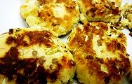 おから納豆ハンバーグ。