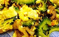 島豆腐ゴーヤー。'15.07.11.
