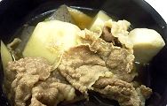 じゃが芋豚肉煮。'15.09.12.