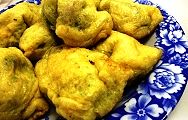 サバと野菜詰めの油揚焼き。'15.10.10.