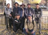 小平中央公園のイチョウは落葉で池も埋め尽くす。07.12.12.