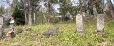 古の民達の痕跡の地蔵と庚申塔。07.04.06.