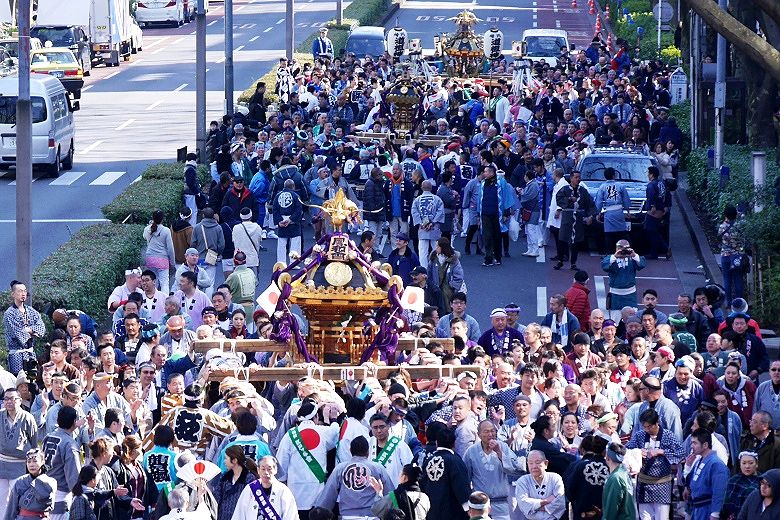 鳳和会と極神と殿の川崎道祖神。'15.02.11.