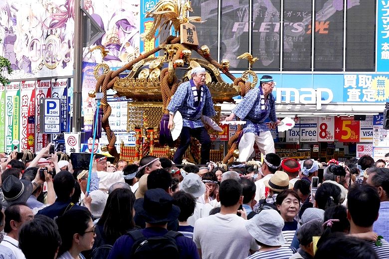 旧神田市場神輿。'15.05.10.