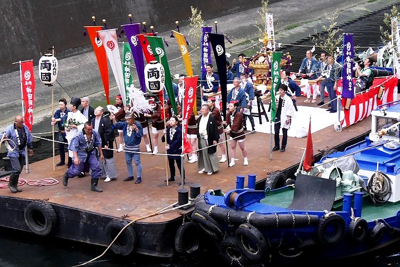 神田川船渡御。'15.05.10.