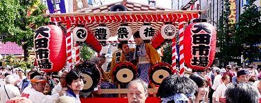 太田市場の山車。'15.05.10.