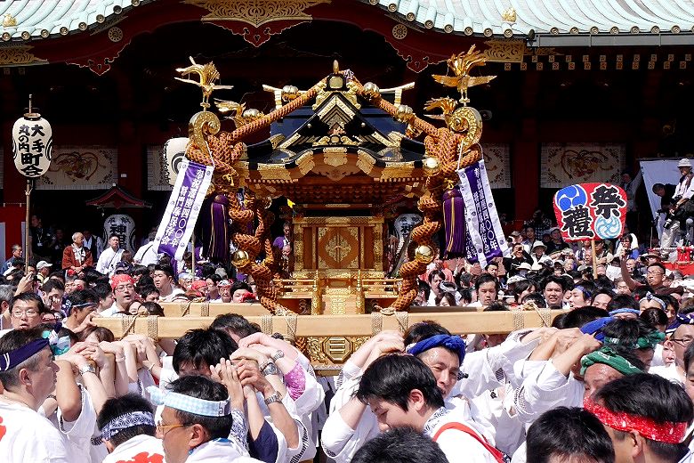 将門塚大神輿。'15.05.10.