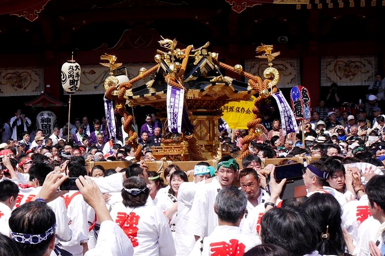 将門塚大神輿。'15.05.10.