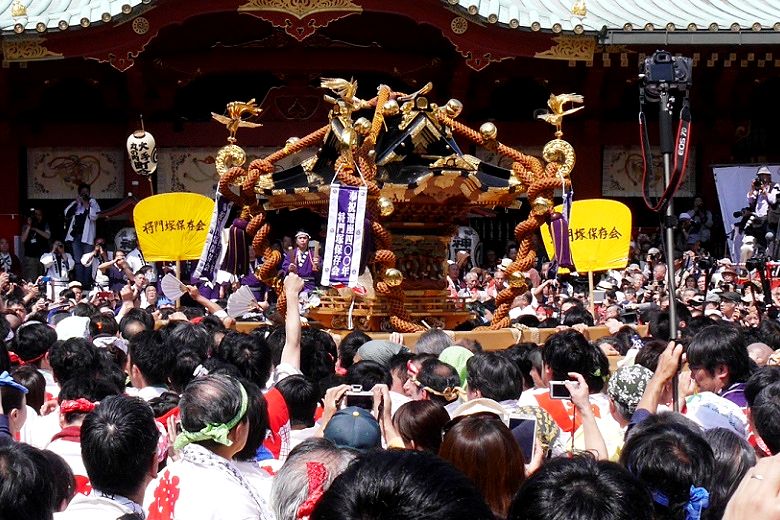 将門塚大神輿。'15.05.10.