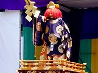 魚河岸会(加茂能龍神)。境内に展示。'15.05.10.